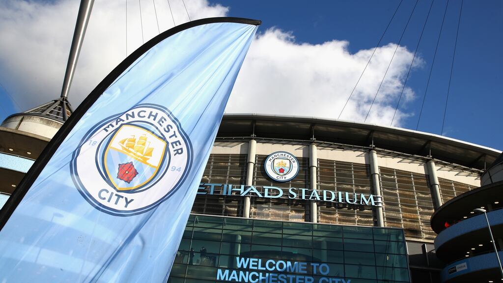 Manchester City’s chief executive Ferran Soriano said: “We are committed to playing beautiful football and to win. Both elements are compatible, and the second is a consequence of the first.” Photograph: Getty Images