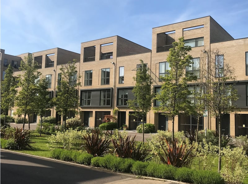 Great Kneighton, Cambridge, United Kingdom where the density is 48 dwellings per hectare