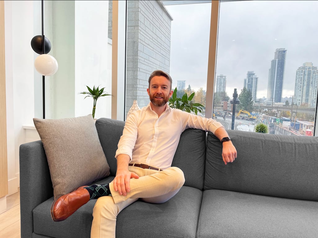 Patrick Mooney: he runs his Cambodian property investment business from Vancouver