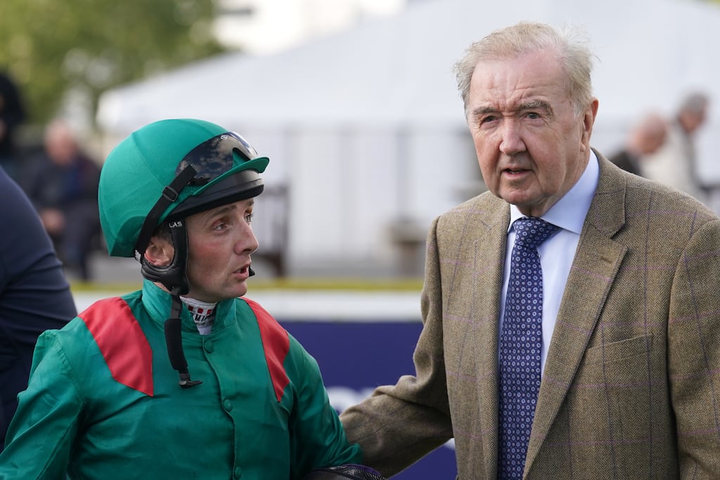 Jockey Chris Hayes is heading to Paris this weekend after carrying the Aga Khan's green silks to success on Dermot Weld’s Ezeliya in the Epsom Oaks a couple of weeks ago. Photograph: Brian Lawless/PA