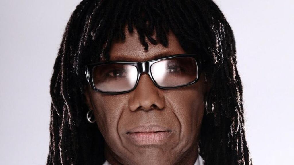 Nile Rodgers of Chic: a life-size cardboard cut-out of the American musician was among the lost property recovered from Luas trams