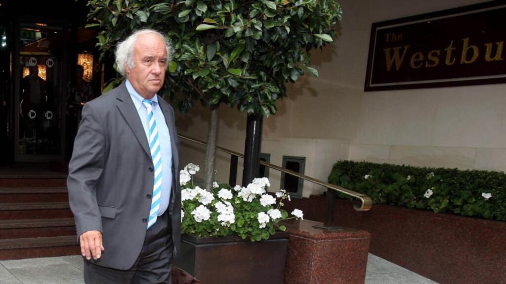 ERC chairman Jean Pierre Lux in Dublin earlier this month. Photograph: Dan Sheridan/Inpho