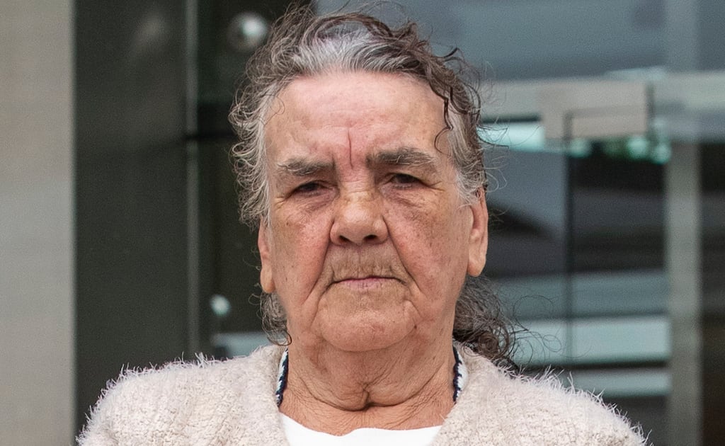 Winnifred Lawrence (74) was sentenced to 3½ years with the final 18 months suspended. Photograph: Collins Courts