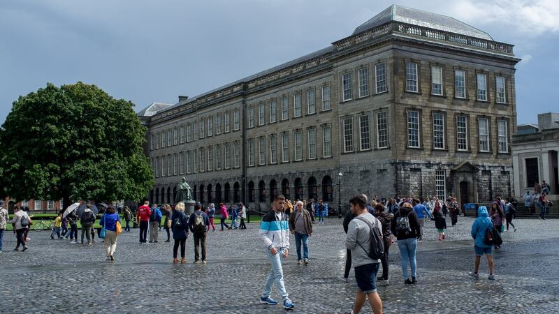 Trinity College is in the heart of Dublin city. Photograph: Alberto Pezzali/NurPhoto via Getty Images