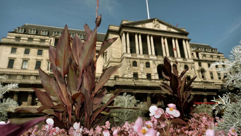 The Bank of England has has held interest rates at a record low 0.5 per cent since early 2009, and financial markets do not price in an increase until midway through next year.