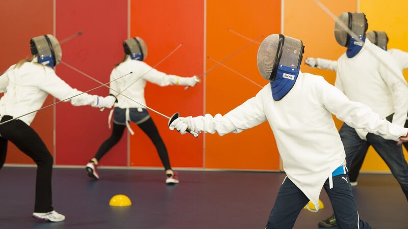 Fencing at Center Parcs, Milton Keynes. Photograph: Center Parcs