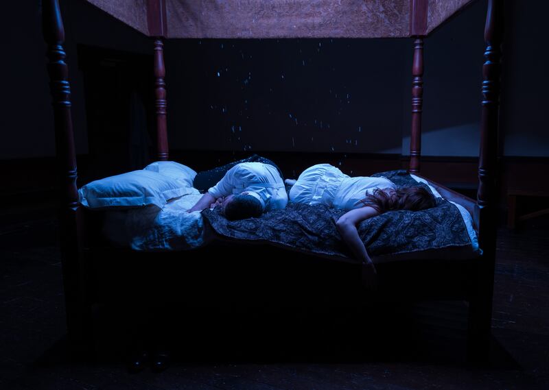 The Dead: Marty Rea and Maeve Fitzgerald. Photograph: Patrick Redmond