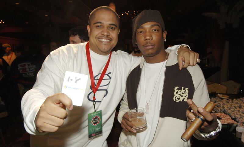 Irv Gotti and rapper Ja Rule in February 2006. Photograph: Bryan Mitchell/Getty Images