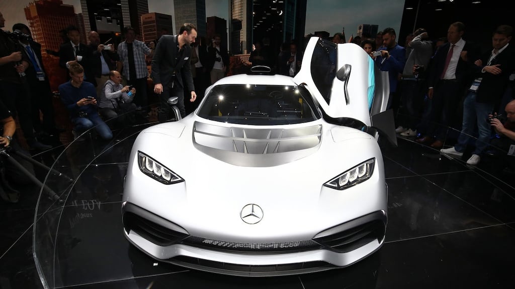Mercedes AMG Project One: with a price tag in the region of €4m it’s unlikely to be coming to a showroom near you