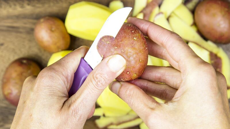 Flavour aside, some types of potato are a lot easier to peel than others. Photograph: Getty Images