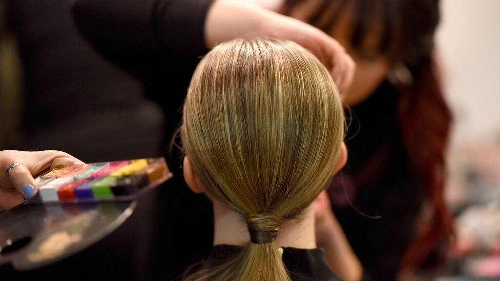 “As the woman said, she can’t walk out the ruddy door unless her tan is done, her legs are as smooth as a baby’s bottom, her nails aren’t chipped and she hasn’t a single grey hair showing. It must be bloody exhausting.” Photograph: Arun Nevader/Getty Images