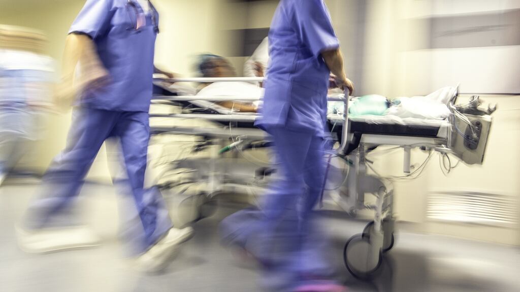 ‘While many aspects of the Irish healthcare system result in very positive outcomes for citizens, many experience significant access issues, and Ireland’s long waiting lists and regular trolley crises are well publicised.’ File photograph: Getty Images