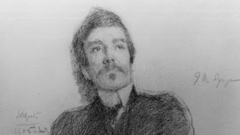 JM Synge: buried at Mount Jerome, Dublin. Drawn by Jack B Yeats. Photograph: National Gallery of Ireland/DeAgostini/Getty