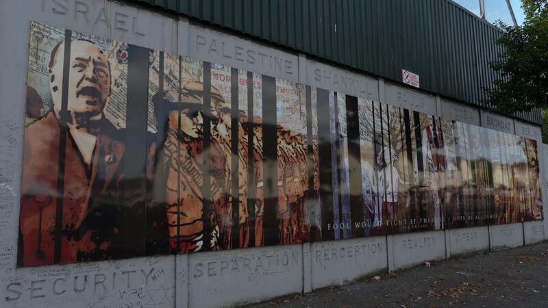 When we look at Northern Ireland as a whole, we see a political geography that is divided and demarcated.