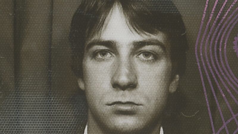 Fergus Griffin’s passport photo