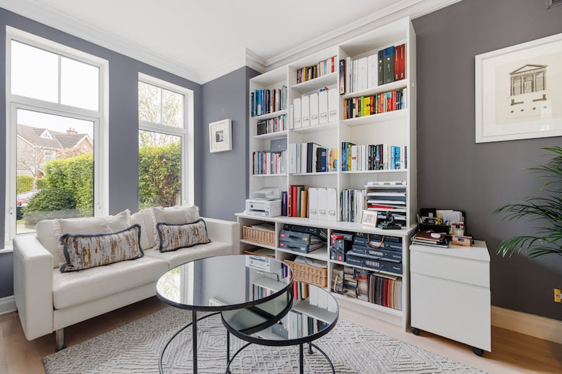 Family room lies to the front. Photographs: Andrew Nolan