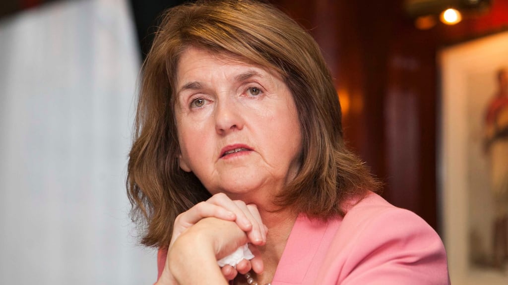“The C-word, which is the word of choice in these matters, is meant to dehumanise and belittle women,” says former Labour Party leader Joan Burton on Today with Sean O’Rourke. Photograph: Leah Farrell/RollingNews.ie