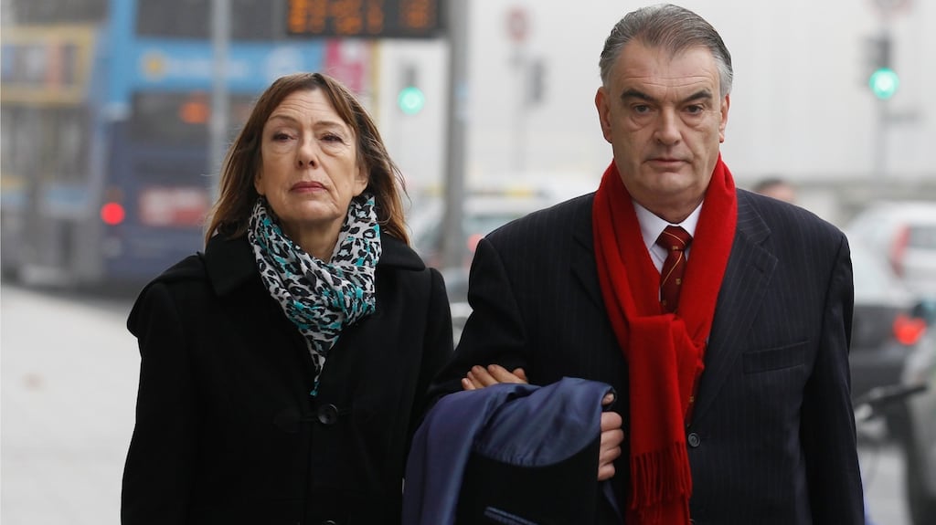 The contempt proceedings brought against ‘Phoenix’ magazine by the Garda Commissioner and State arise from two articles related to the failed civil action by Ian Bailey over the conduct of the Garda investigation into the 1996 murder in Cork of French filmmaker Sophie Toscan du Plantier. Photograph: Courts Collins.