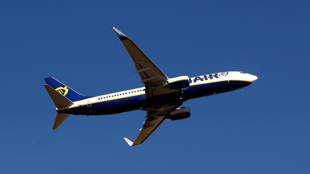 Ryanair has been criticised for apparently failing to remove a passenger from a plane after he launched a racist tirade against the woman in the seat next to him. Photograph: Christian Hartmann/Reuters.