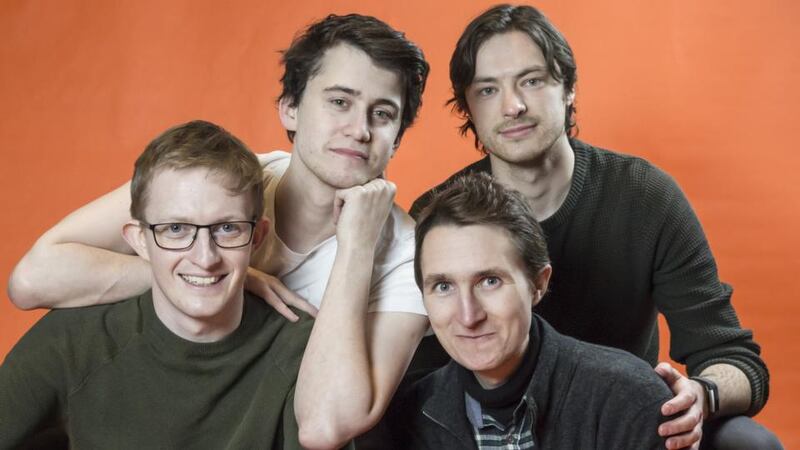 Stephen Colfer, Gavin Drea, Heber Hanly and James McDonnell of Dreamgun