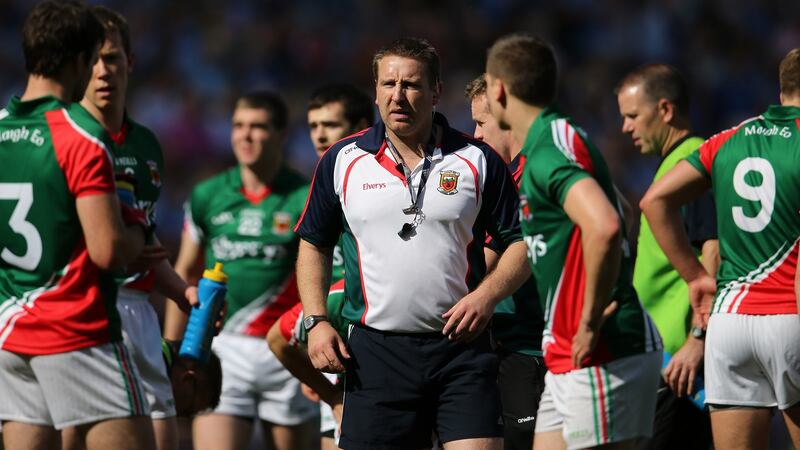 O’Neill during his time as a Mayo coach in 2012. Photo: Inpho