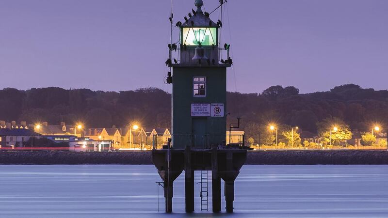 The North Bank Tower lighthouse