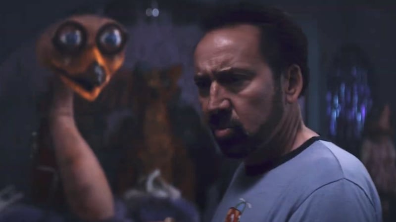 Nicolas Cage in Willy’s Wonderland