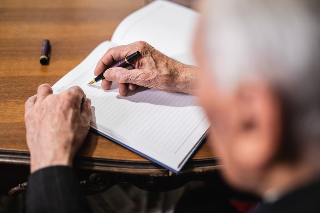 There is something about the idea of people sitting down with a decent pen, writing a note, finding a stamp and sending it off that moves me every time. Photograph: iStock