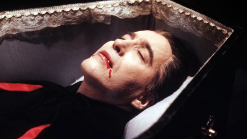 Christopher Lee in the 1958 film, ‘Dracula’, directed by Terence Fisher. Photograph: Silver Screen Collection/Getty Images