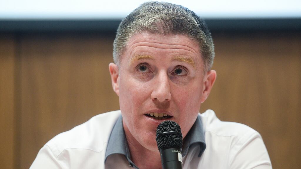 CPA chairman  Michéal Briody. Photograph: Piaras Ó Mídheach/Sportsfile