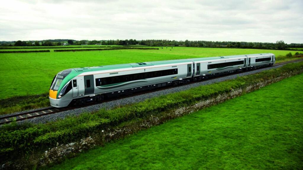 Iarnród Éireann says the difficulty is caused by the seasonal fall of leaves on the line, particularly in wet weather, when the rolling action of passing wheels compresses them, causing a greasy “mulch” to cover the rail