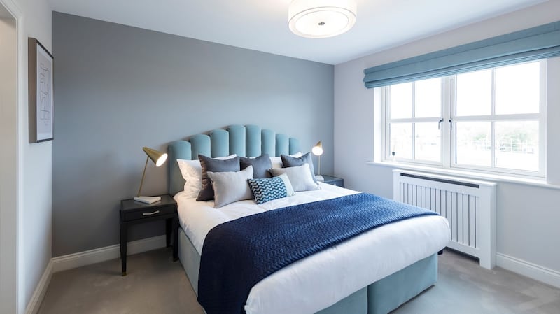 Master bedroom in four-bed semi-detached houses at Longstone, Naas, Co Kildare