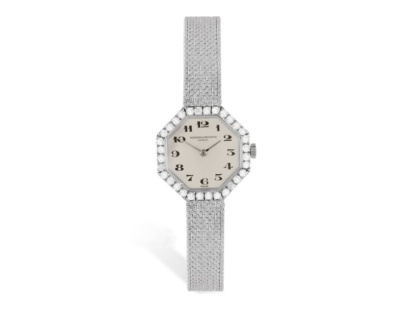 Diamond-set cocktail watch by Vacheron Constantin from the 1970s, €2,000-€3,000, Adam's