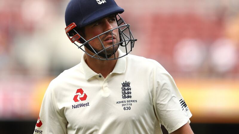 Alastair Cook has struggled for runs in the opening two Ashes Tests. Photograph: Ryan Pierse/Getty