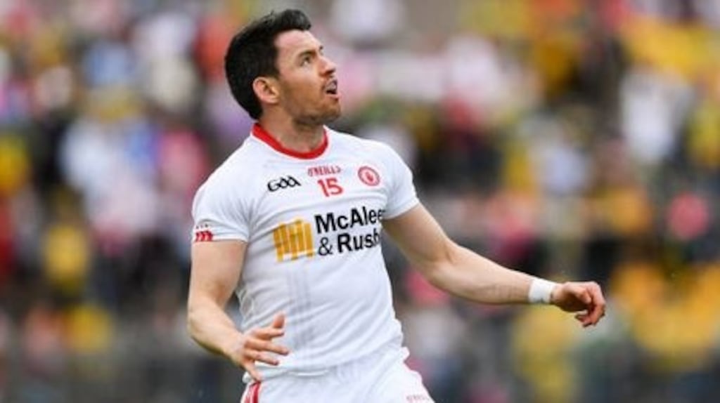 Tyrone’s Mattie Donnelly: “Nearly every man on that panel has proved themselves to be the best in Ireland at some grade, be it Sigerson, minor or U-21 football.” Photograph: Getty Images