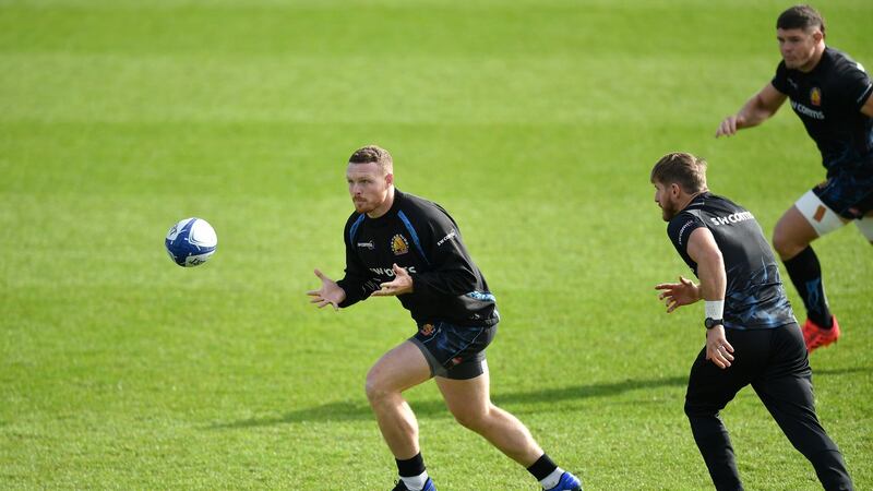 Sam Simmonds is a product of Exeter’s ever-improving academy. Photograph: Dan Mullan/Getty