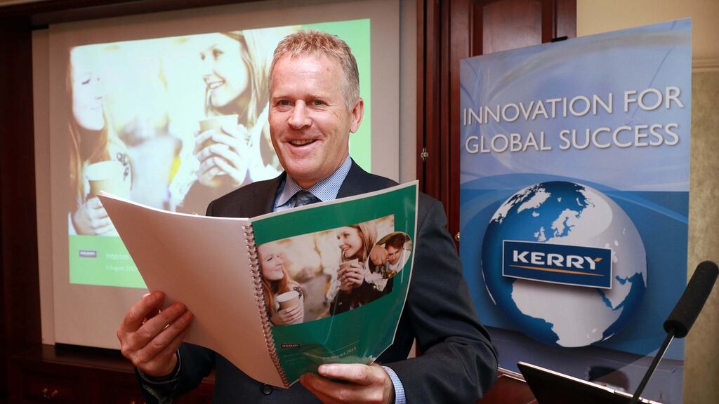 Stan McCarthy, Chief Executive, Kerry Group
