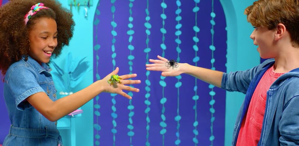 HoloToyz products use a mix of physical toys and an app to bring them to life for children