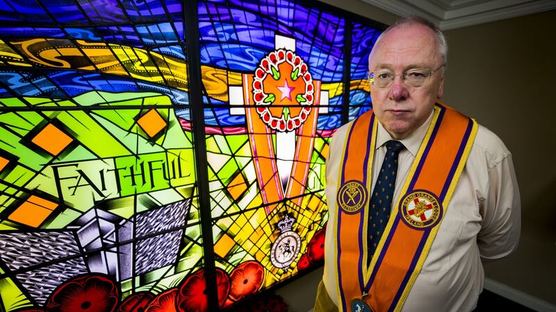 Orange Order grand secretary Mervyn Gibson. In March, the order ended its involvement with the Taoiseach’s ‘Shared Island’ unit, criticising the Government’s ‘lack of regard’ for unionism. Photograph: Liam McBurney
