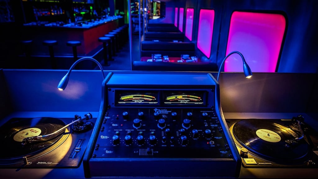 The view from the decks in Dublin’s Hang Dai restaurant