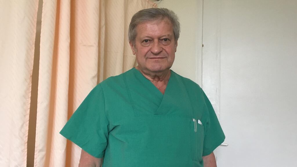 Dr Janusz Rudzinski: the Polish-born gynaecologist has practised in Germany since 1981