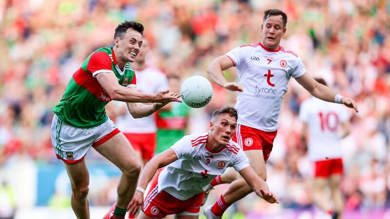 Diarmuid O’Connor plays a pass. Photo: Tommy Dickson/Inpho
