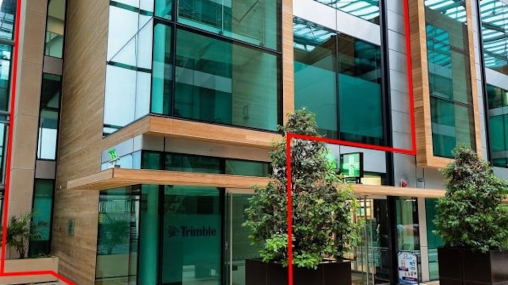 The office suite at The Mall is being sold with vacant possession and features an open-plan design