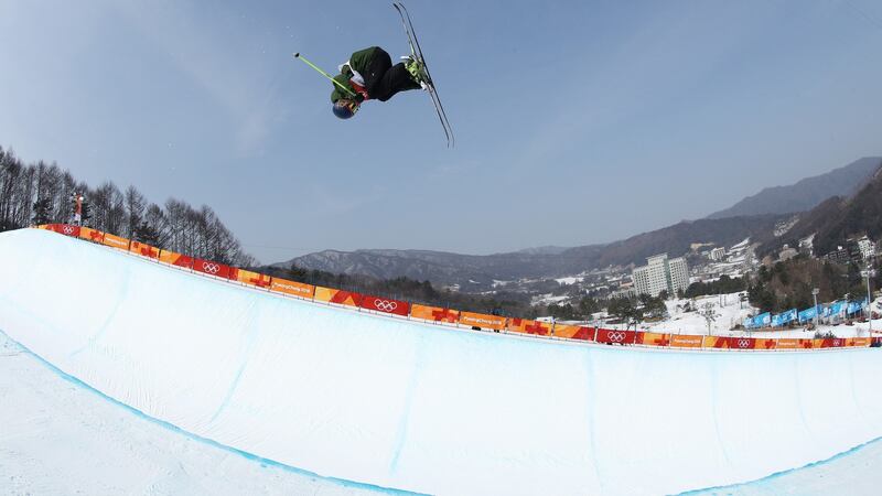 Newby was Ireland’s first half-pipe skier in the history of the Winter Olympics. Photo: Cameron Spencer/Getty Images