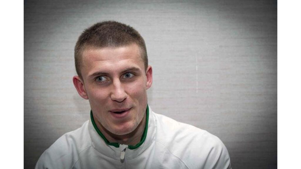 Manchester United and Republic of Ireland under-21 defender Sean McGinty. Photograph: Morgan Treacy/Inpho