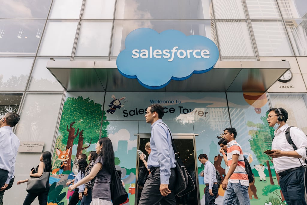 Salesfocre increased sales by 8.3 per cent to $9.44 billion (€8.95 billion). Photograph: The New York Times