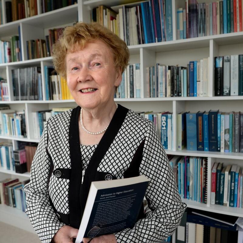 Áine Hyland, emeritus professor of education at University College Cork. Photograph: Cyril Byrne