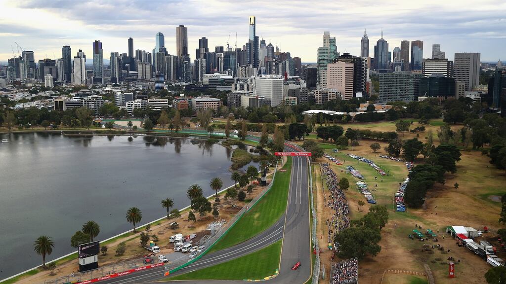 The 2021 Melbourne grand prix has been rescheduled for November. Photograph: Clive Mason/Getty