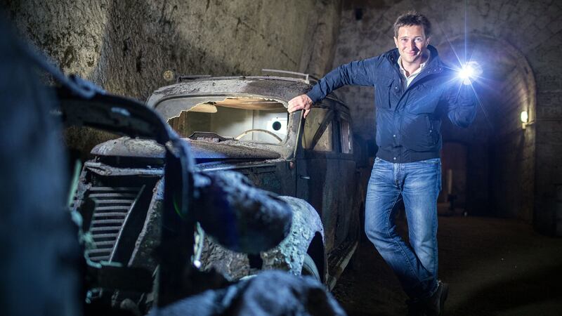 Dr Michael Scott in Ancient Invisible Cities. Photograph: Freddie Claire