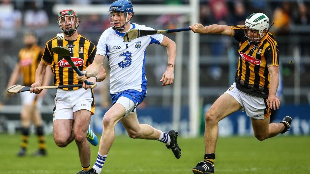 Waterford’s Austin Gleeson in action at Thurles. It was noticeable on Saturday how much more comfortably Semple Stadium can stage big games with smaller attendances.  Photograph: Cathal Noonan/Inpho